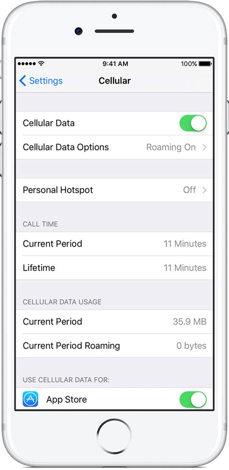 About Cellular Data Roaming Options For Your Iphone And Ipad Apple Support