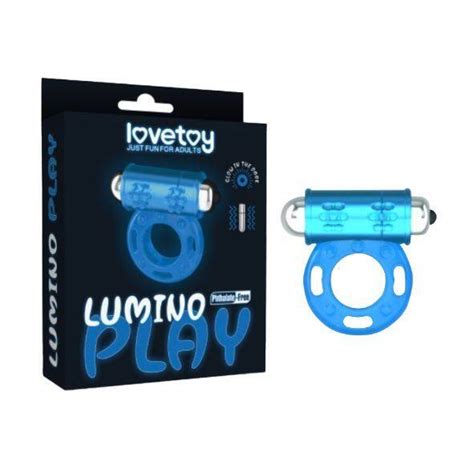 Janeena Lovetoy Lumino Play Vibrating Glow In The Dark Penis Ring V Sex Toys For Men Lazada Ph
