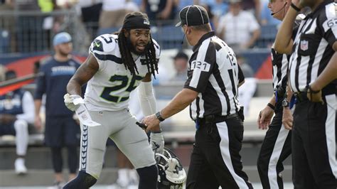 Seahawks Titans Brawl After Sherman Hits Mariota Late VIDEO Sports