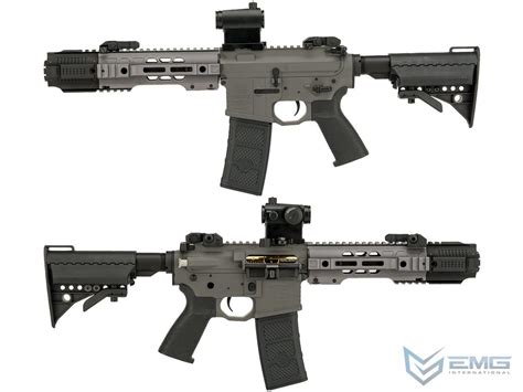 EMG SAI Licensed GRY AR 15 AEG Training Rifle W JailBrake Muzzle W