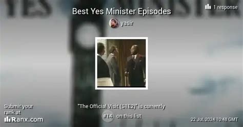 Best Yes Minister Episodes - The Official Visit (S1E2)