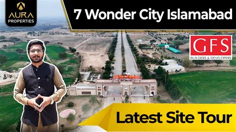 Wonder City Islamabad Latest Site Tour Gfs Developer Aura