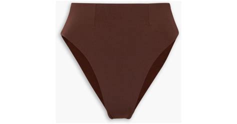 Haight Tina Kunakey Bikini Briefs In Brown Lyst