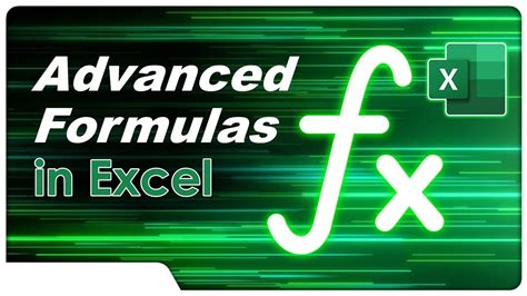 Master Advanced Excel Formulas For Data Analysis And Reporting