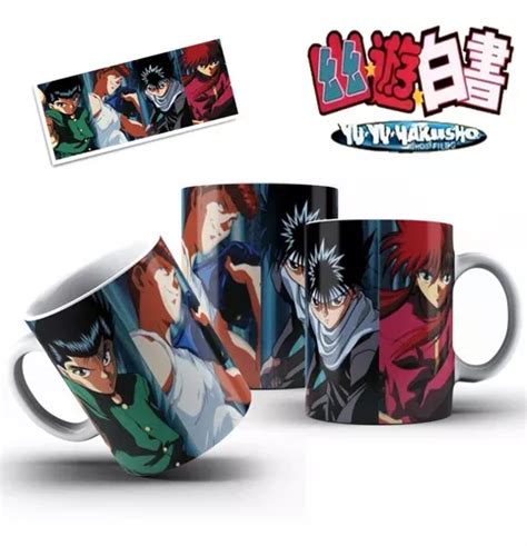 Caneca Anime Yu Yu Hakusho Porcelana Mod Parcelamento Sem Juros