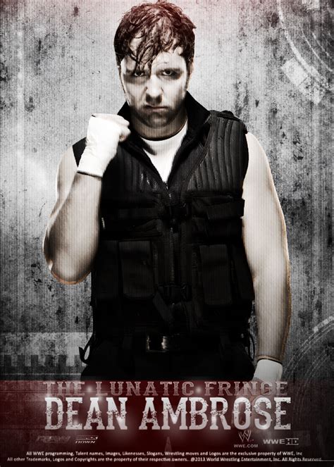 Dean Ambrose Poster By Mmr16 On Deviantart