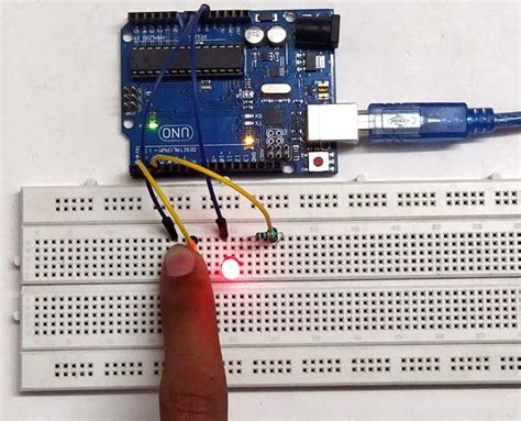 Arduino Tutorial 6controlling Led With Push Button And Arduino Arduino Code To Led On Off Images