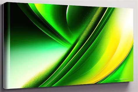 Premium AI Image | Abstract Green Gradient