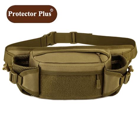 Protector Plus Men Waterproof D Nylon Sling Chest Fanny Pack Waist