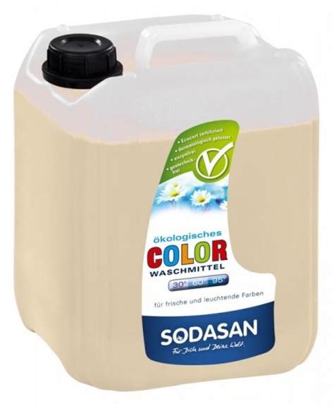 Sodasan Detergent Ecologic Lichid Pentru Rufe Albe Si Colorate 5 L