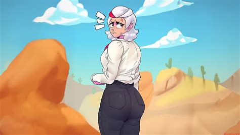 Hd Wallpaper Brawl Stars Brawlstars Women White Hair Desert Landscape Wallpaper Flare