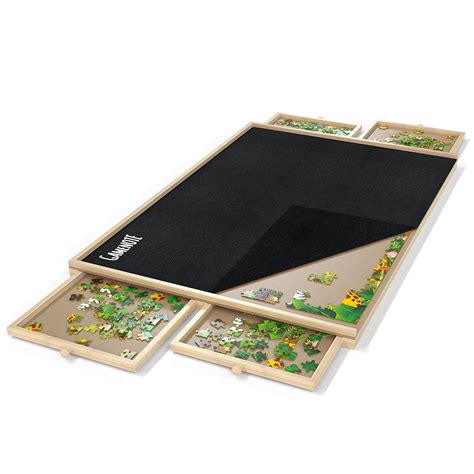 Gamenote Jigsaw Puzzle Board With Cover Mat Portable Large Puzzle