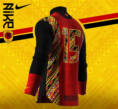 Artstation Angola Jersey Nike Concept For Clo3d Resources