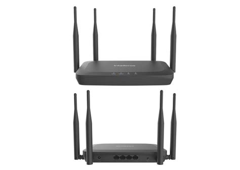 ROTEADOR WIRELESS DUAL BAND GIGA LAN FAST GF 1200 INTELBRAS Duetec