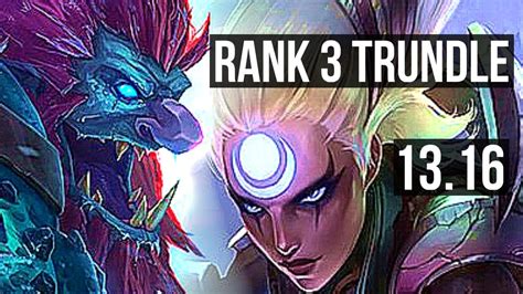 Trundle Vs Diana Jng Rank 3 Trundle 7420 Dominating Tr