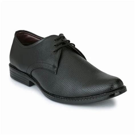 Lace Up Men Black Synthetic Leather Formal Shoes At Rs 999pair In Agra