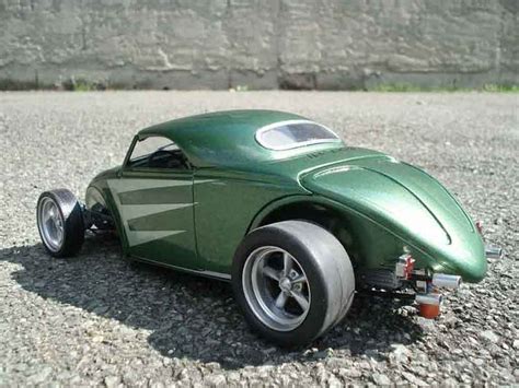 Miniature Volkswagen Kafer Hot Rod Solido Hot Rod Coccinelle The