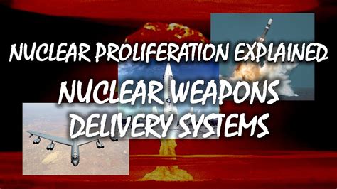 Nuclear Weapons Delivery Systems Nuclear Proliferation Explained Youtube