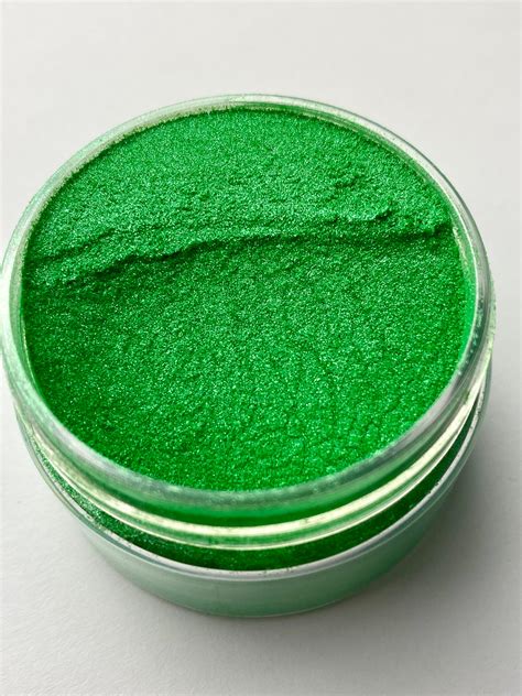 Pearlescent Mica Powder 1 Ounce Jar Lucky Shamrock