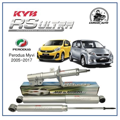 KAYABA RS ULTRA SHOCK ABSORBER FOR PERODUA MYVI 1 0 1 3 1 5 MYVI LAGI