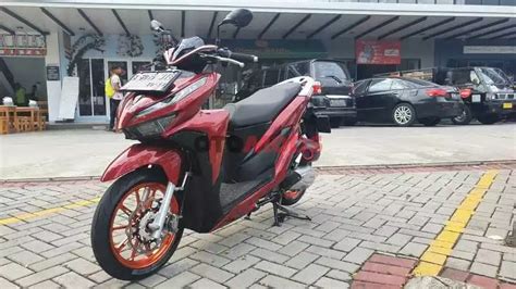 Modifikasi Honda Vario Racing Look Tapi Tetap Nyaman