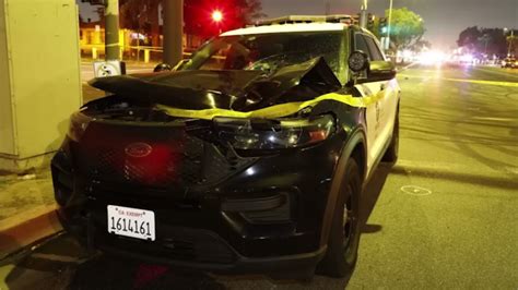 Video released of fatal traffic collision involving LAPD squad car ...