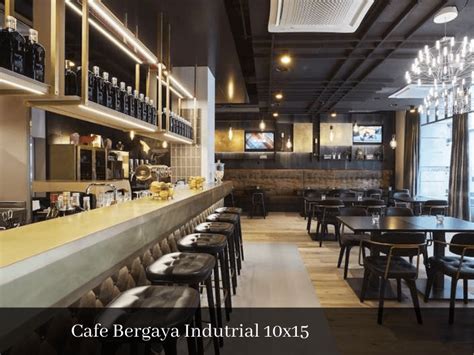 Desain Cafe Bergaya Industrial 10x15 Blog Oleh