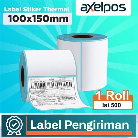 Jual Label Barcode X Mm Kertas Sticker Direct Thermal X