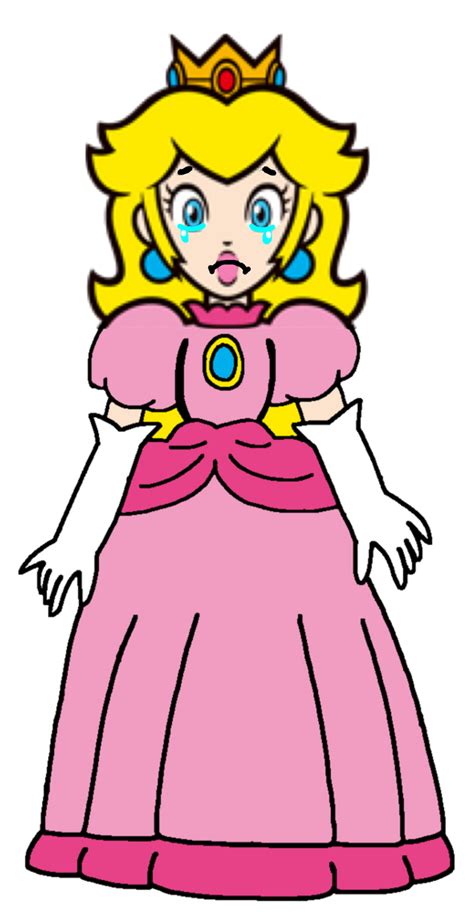 Super Mario Princess Peach Sad 2d By Joshuat1306 On Deviantart