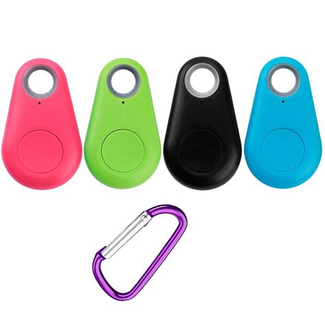 Buy 4pcs Smart Gps Tracker Key Finder Locator Wireless Anti Lost Alarm Sensor Device At