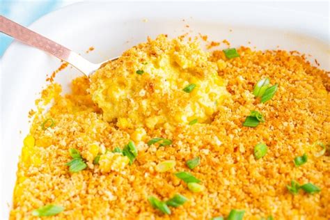 Easy Scalloped Corn Casserole Recipe Kitchen Divas