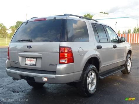 2004 Silver Birch Metallic Ford Explorer Xlt 4x4 12131086 Photo 3 Car Color