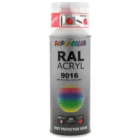 Dupli Color Acryl Spray verkehrsweiß gl 400ml