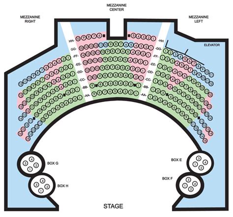 Grand Opera House Seating Chart