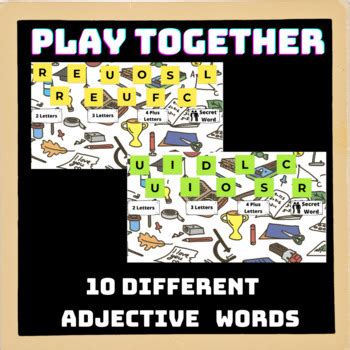 Jamboard Games Spelling And Phonics Making Words Adjectives