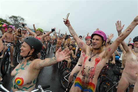 Byron Bay World Naked Bike Ride March Sunday March