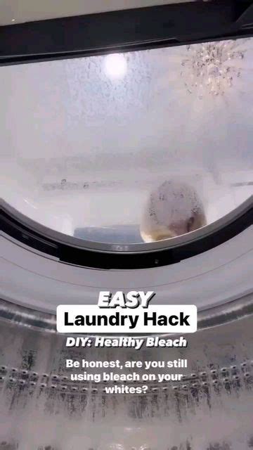 Easy DIY: Healthy Bleach for Fresh and Clean Laundry