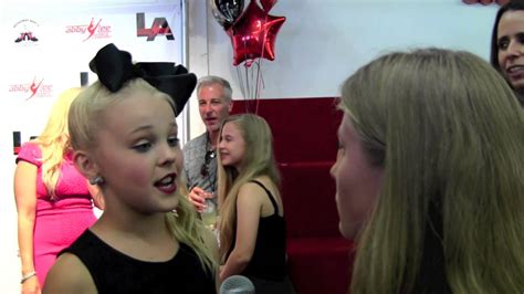 Jojo Siwa Of Dance Moms Interview At Aldc La Grand Opening Youtube