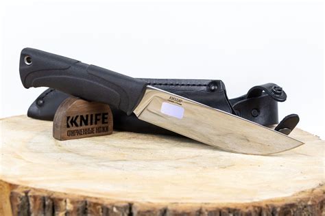 Купить нож "Стерх-2" AUS-8 Полированный Elastron от ПП Кизляр