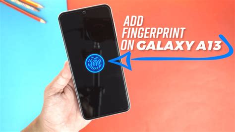 How To Set Fingerprint On Samsung Galaxy A13 Step By Step Side