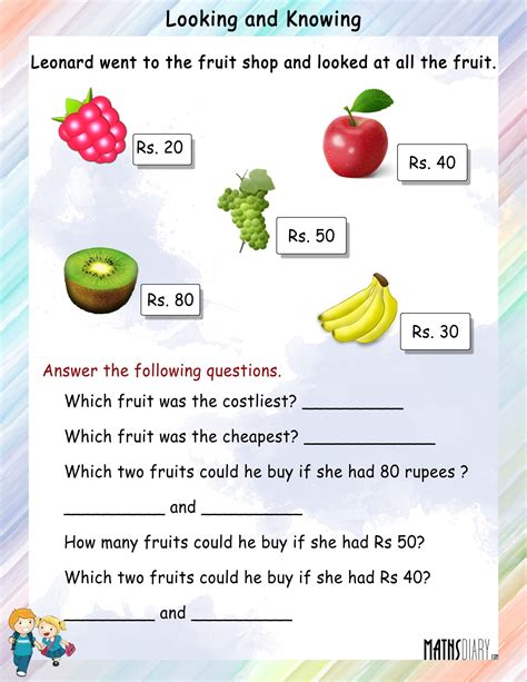 Data Handling - Math Worksheets - MathsDiary.com