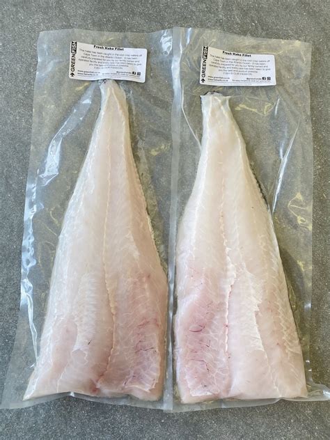 Hake Fillets Fresh Fish Box 15kg Caught Off Cape Point Greenfish