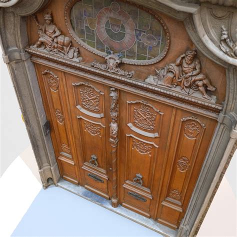 wood door 3d model