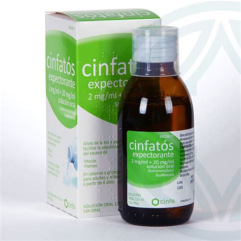 Cinfatos Expectorante Soluci N Oral Ml Tos Productiva Farmacia