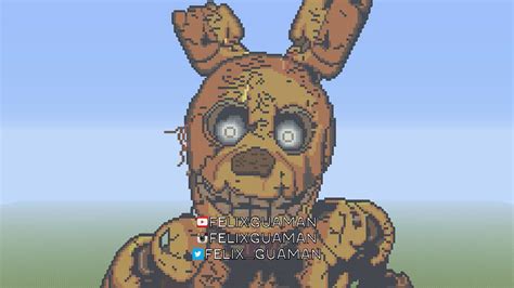 Look What I Did Fnaf Minecraft Minecraft Pixel Art Freddy Fazbear Fnaf Art First Game Five