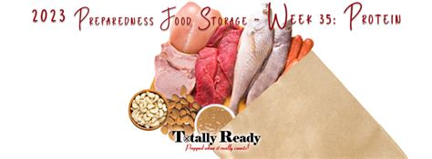 2023 Preparedness Food Storage Challenge - Week 35: