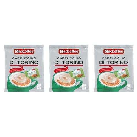MacCoffee Кофейный напиток Di Torino Cappuccino Cannella с корицей, 20 ...