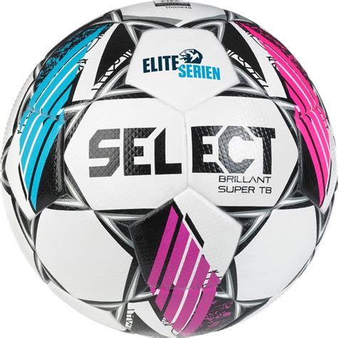 Select Fotball Brillant Super TB 2024 Eliteserien Hvit Sort