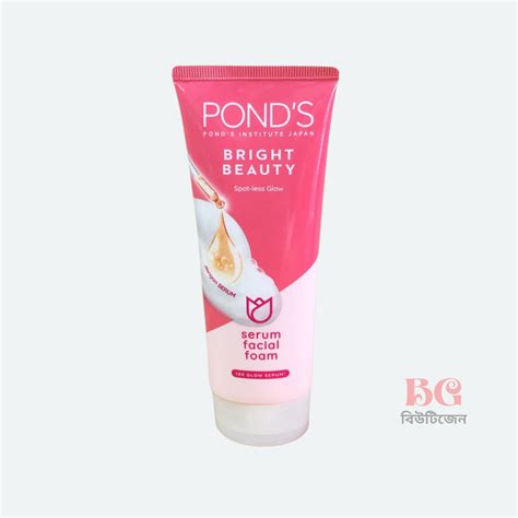 Ponds Bright Beauty Serum Facial Foam Ml Beautiegen