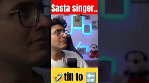 Sasta Singer 🤣 Full Roast Shorts Ytshorts Viral Shortsfeed Triggeredinsaan Rost Youtube